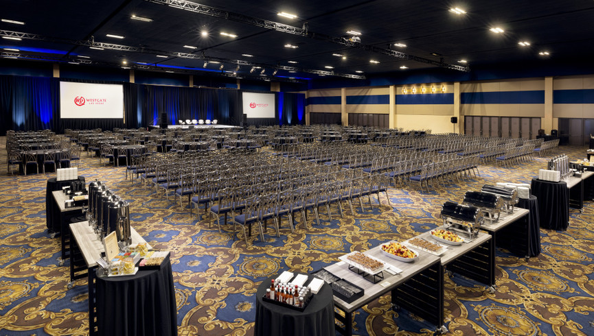 Ballroom event space at Westgate Las Vegas